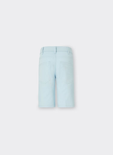 Ferrari Children’s Bermuda shorts in organic cotton Azure 20165fK