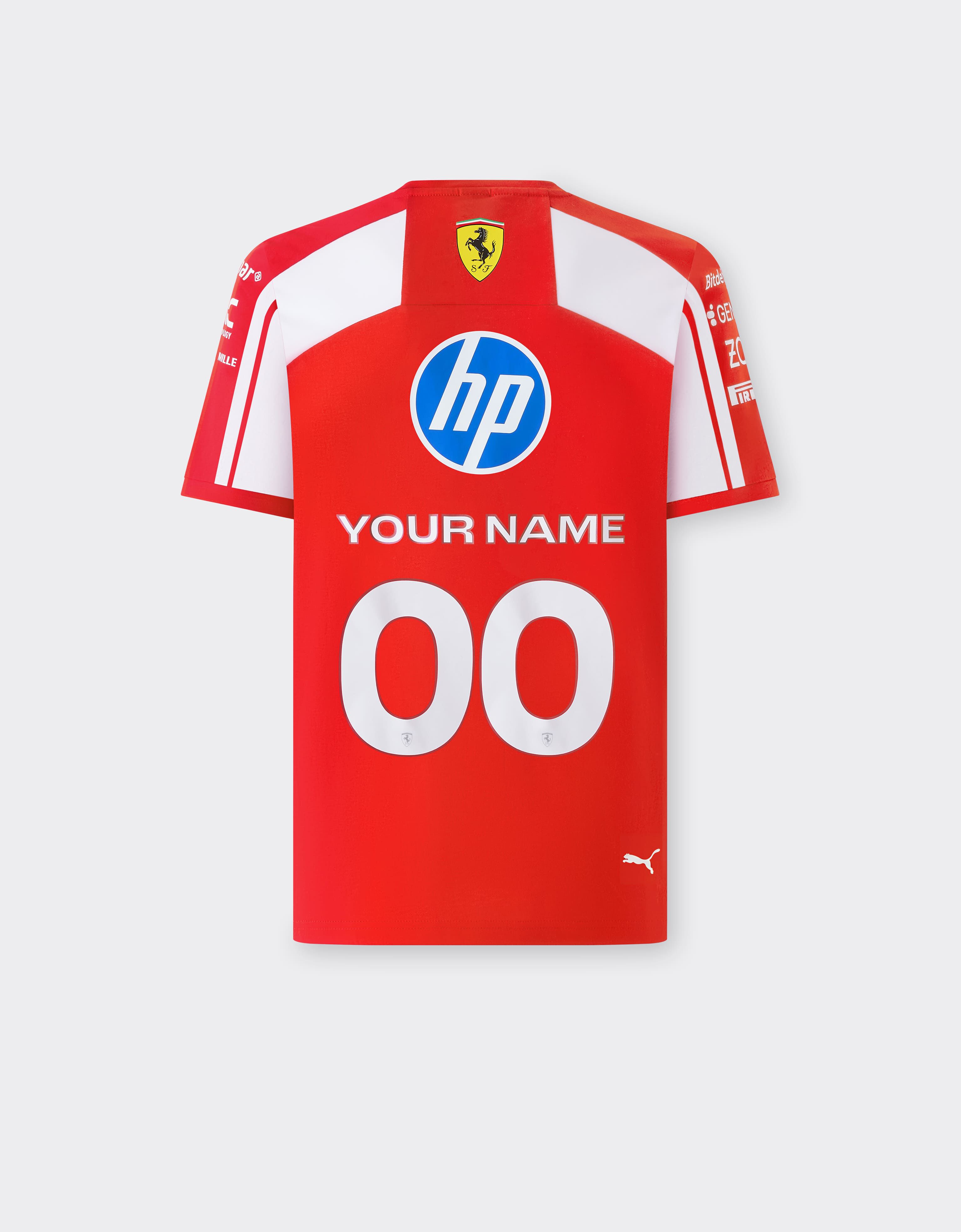 Replica 2026 Puma T-shirt for Scuderia Ferrari HP Ferrari Replica 2026 Puma T-shirt for Scuderia Ferrari HP Red LA0HZf