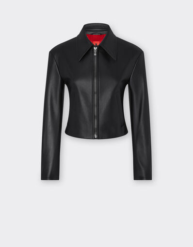 Ferrari Biker jacket in nappa leather Hide 22358f