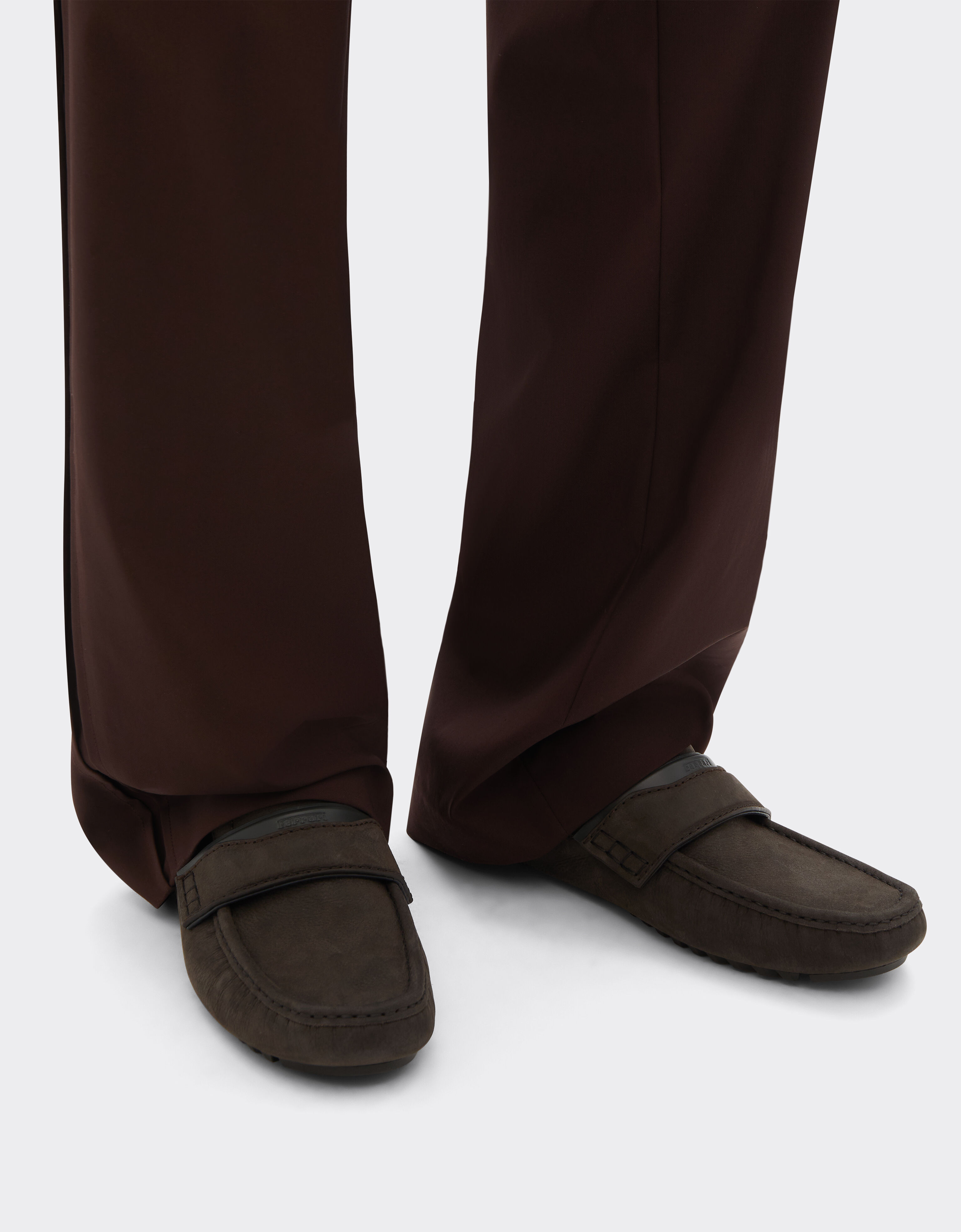 Ferrari Nubuck Driver Loafers Antracite CSMDV0001XL00028f