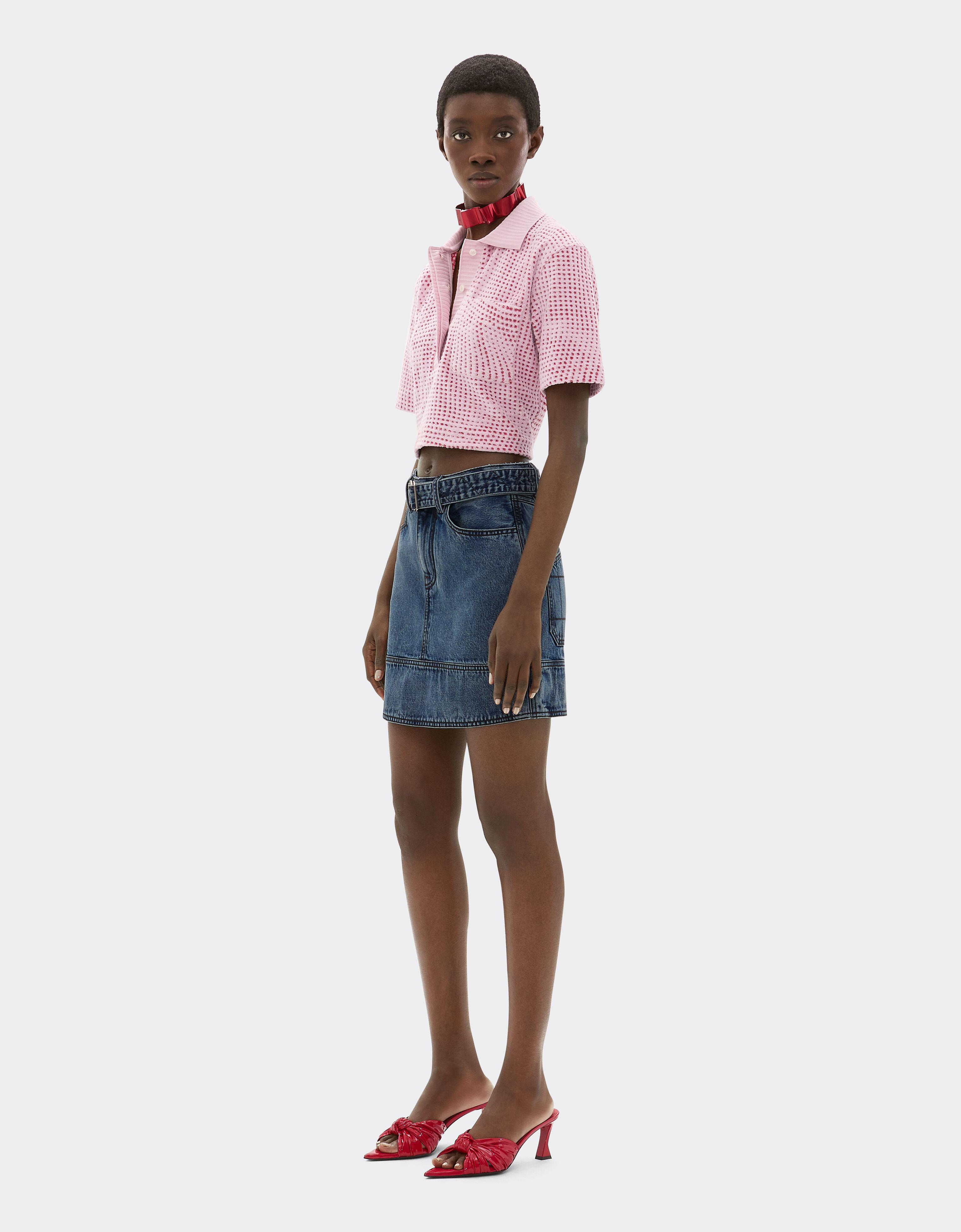 Ferrari Minigonna in denim Denim 22474f