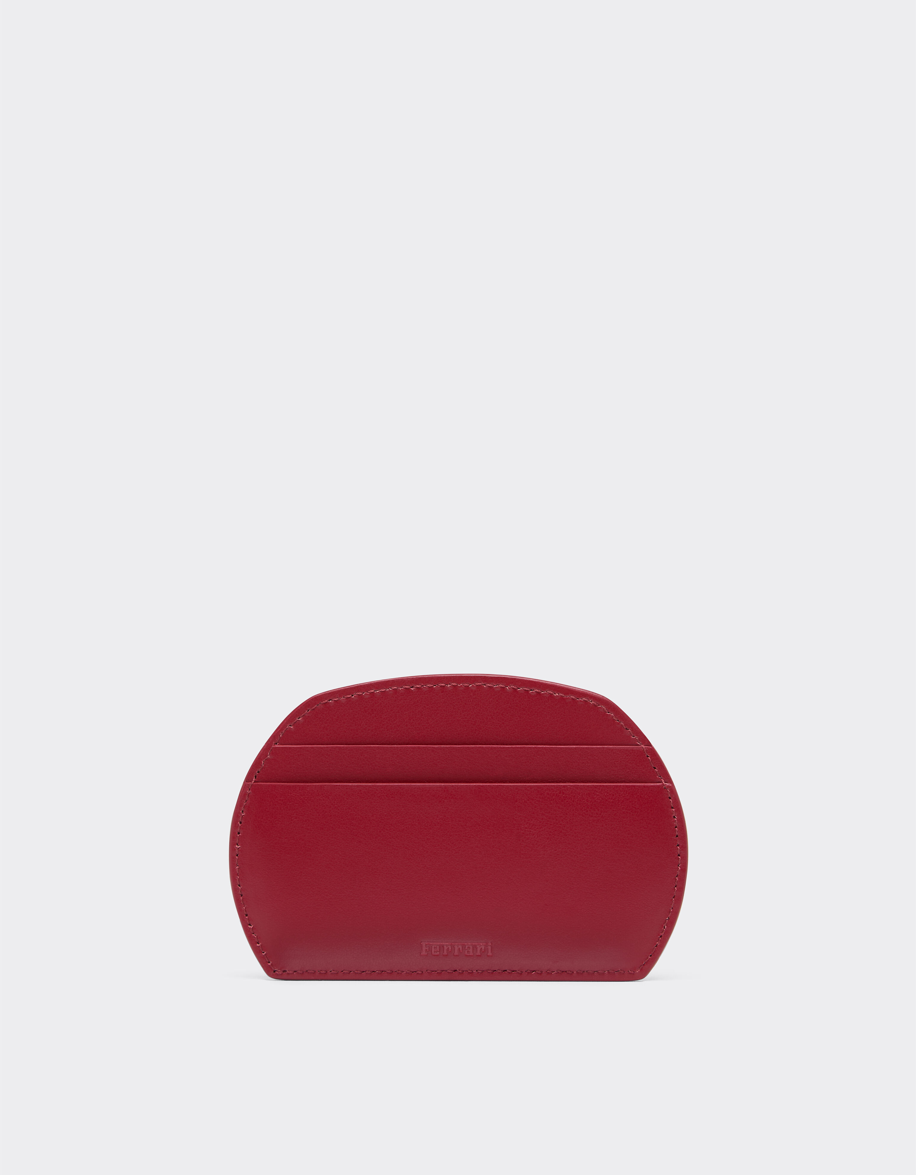 Ferrari The Ferrari Dino Leather Card Holder Maison Red 50617f