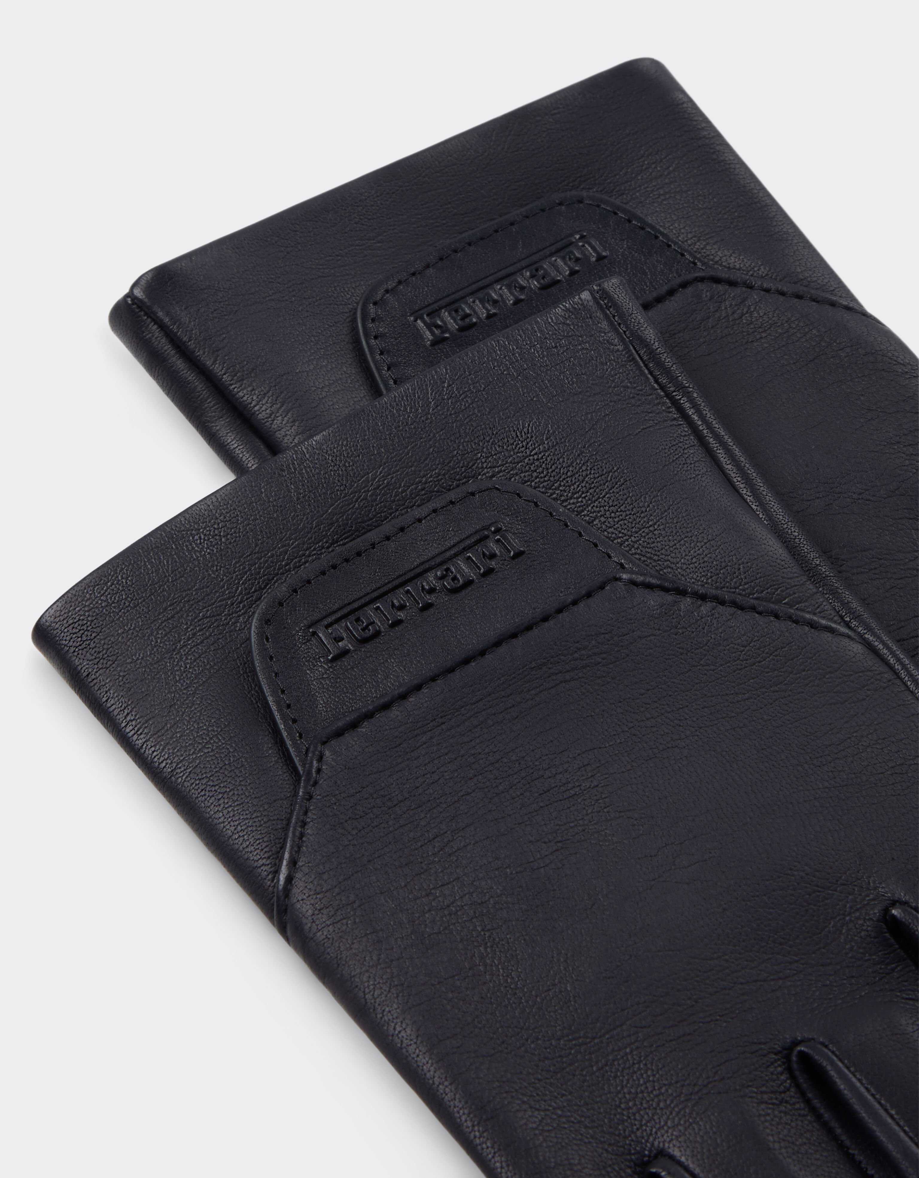 Ferrari gants nappa sans doigts Navy 49850f