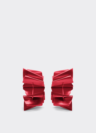 Ferrari Metallic earrings Rosso Dino 49114f