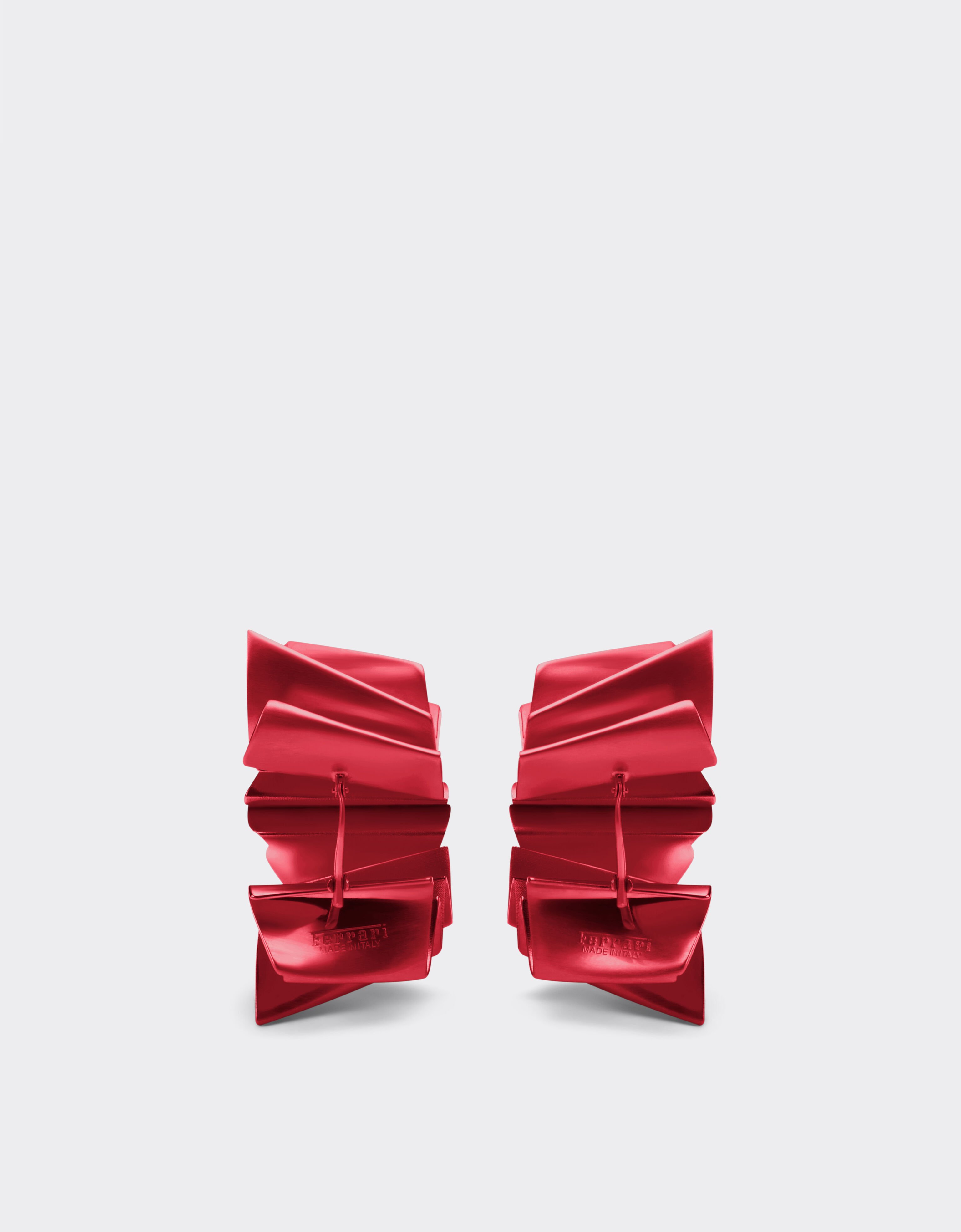 Ferrari Metallic earrings Rosso Dino 49114f