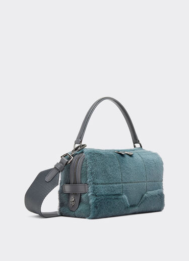 Ferrari GT Soft mini bag in shearling Ferrari Ferrari GT Soft mini bag in shearling Peacock 49134f