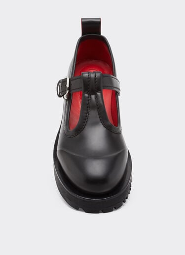 Mary Jane en cuir Ferrari Mary Jane en cuir Noir 22742f