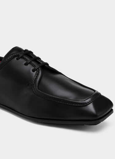 Leather derby shoe Ferrari Leather derby shoe Black 22741f