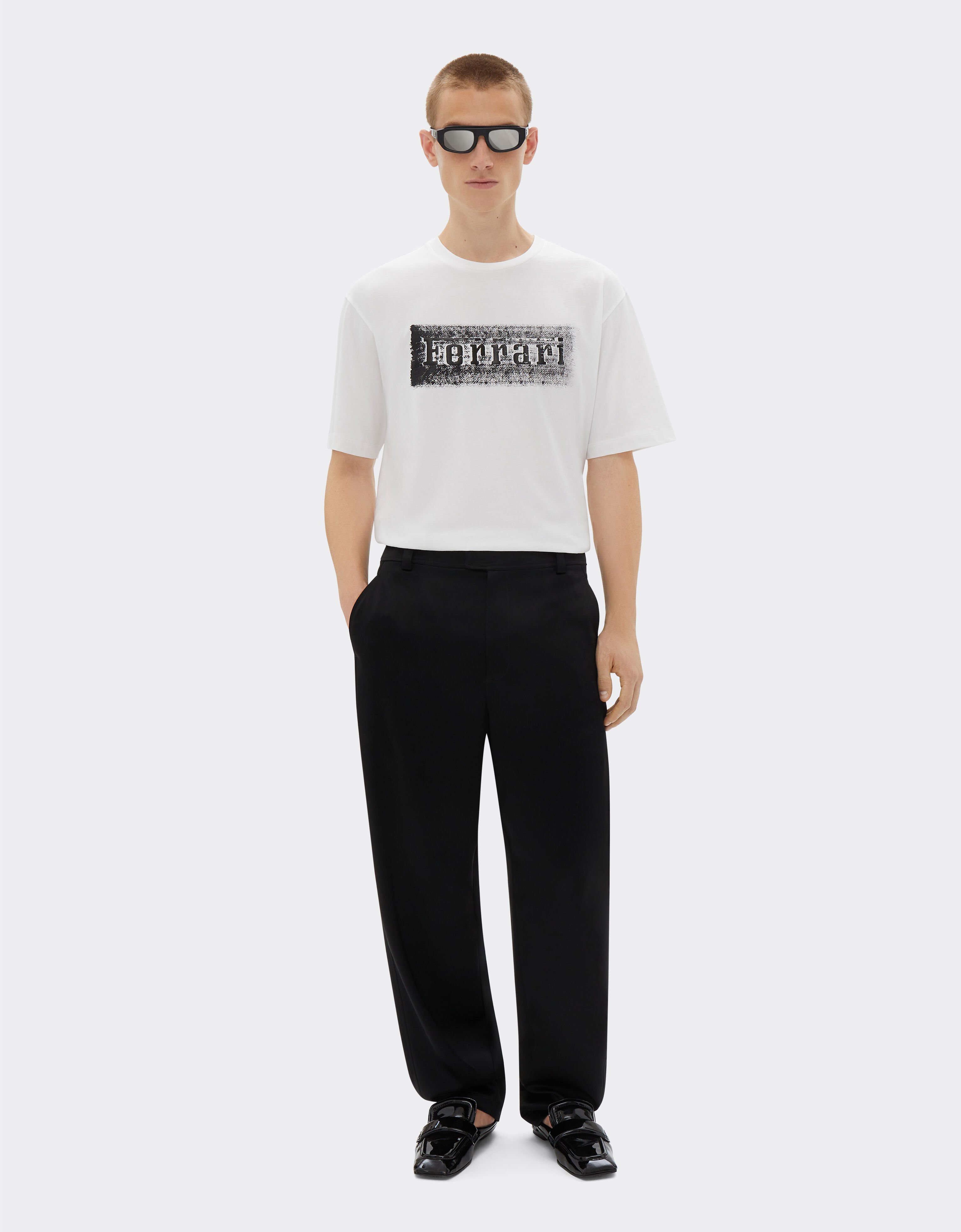 Ferrari Camiseta con logotipo gráfico Ferrari Blanco óptico 21969f