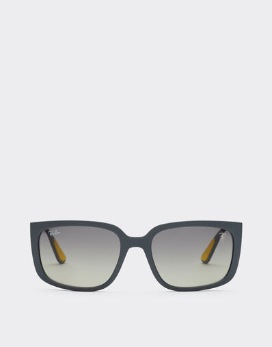 Ferrari Ray-Ban for Scuderia Ferrari RB4443M in grey PEEK with grey gradient lens Ingrid LA014f