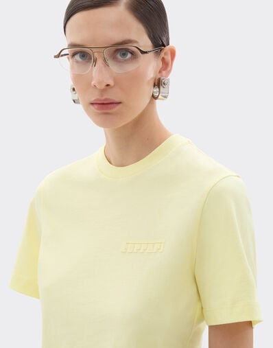 Ferrari T-shirt court en coton Giallo Iris 51094f