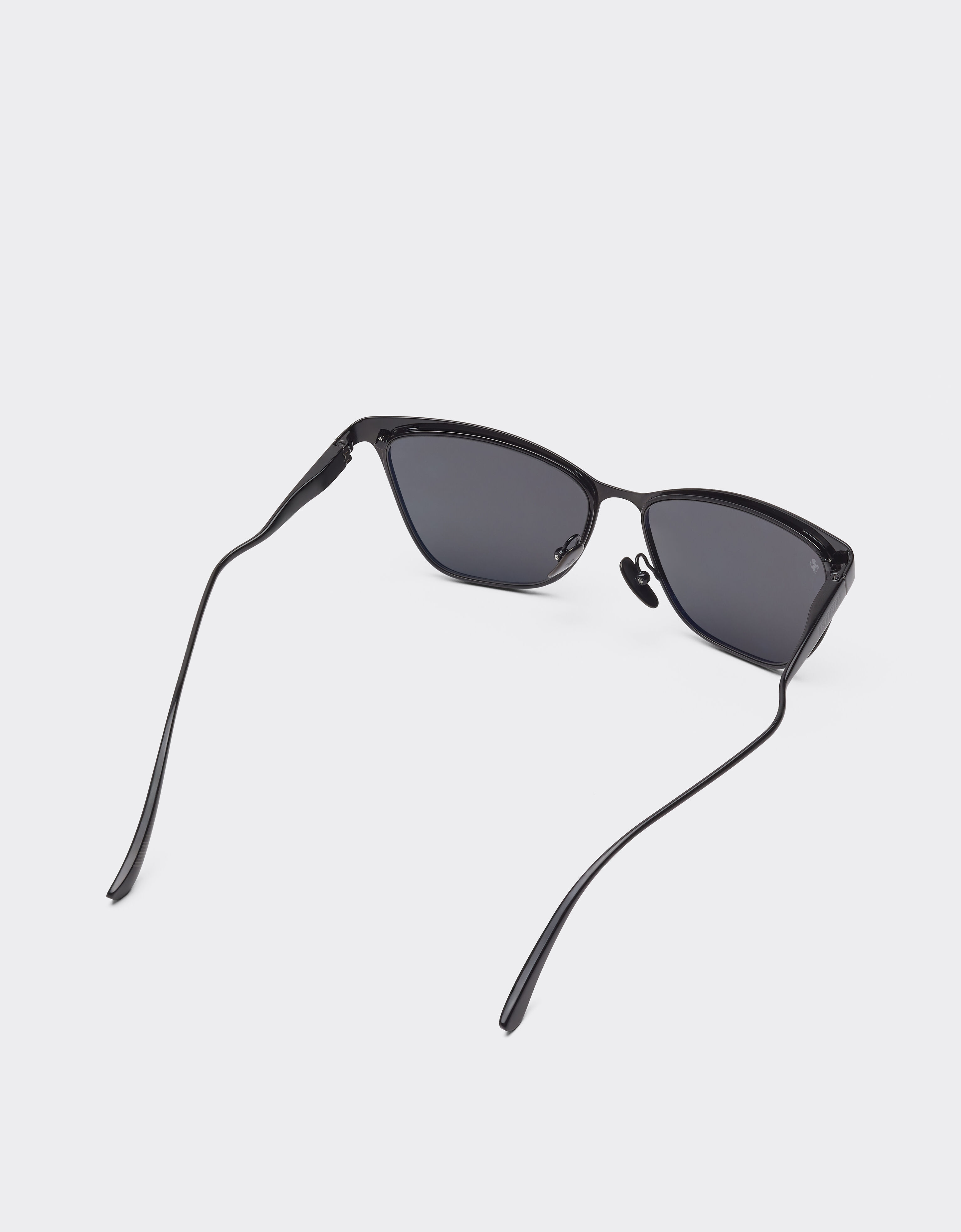 Ferrari Ferrari sunglasses in blackmetal with black crystal polarized lenses Black Matt LA0KXf