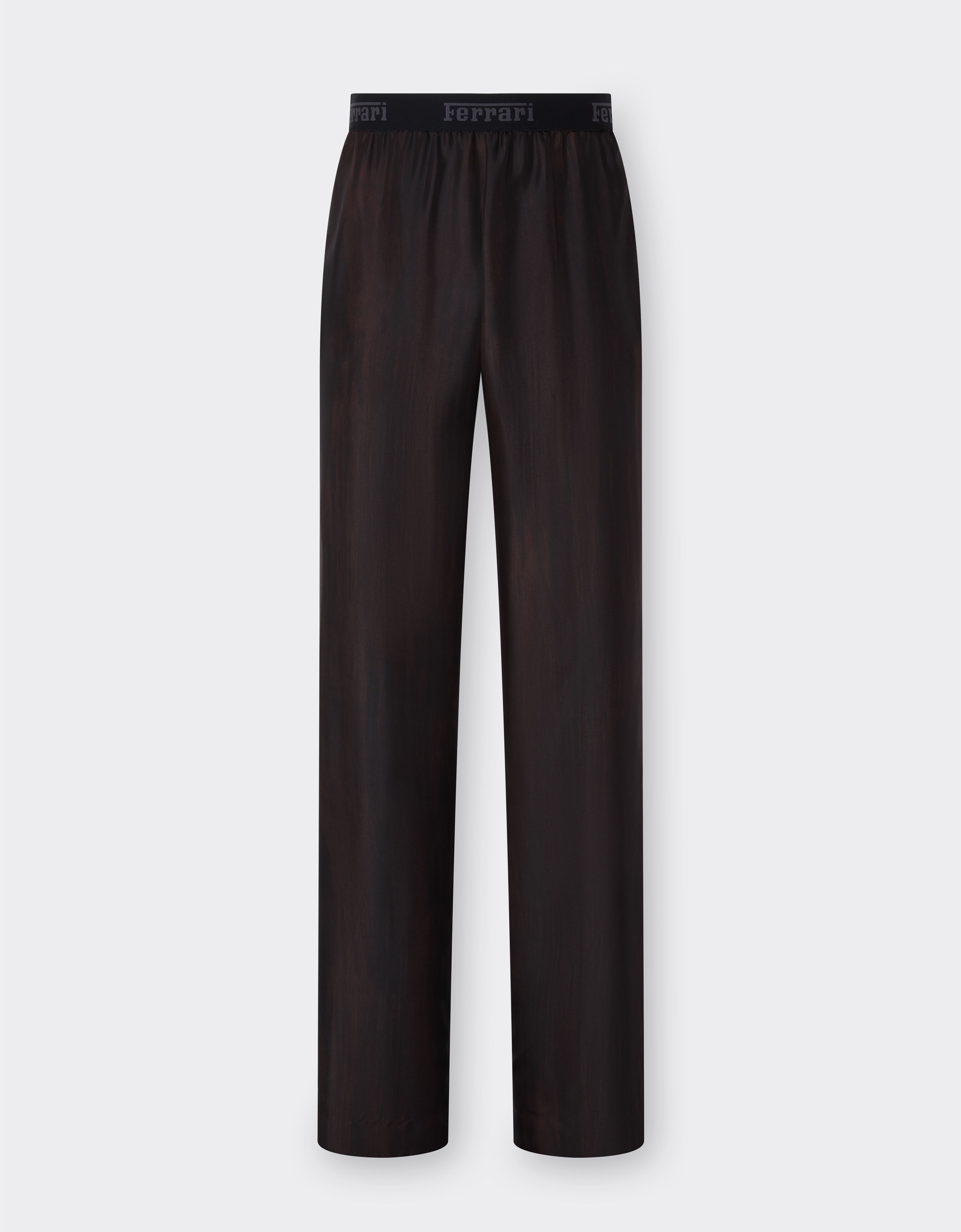 ${brand} Silk trousers with brushed print ${colorDescription} ${masterID}