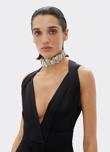 Ferrari Brass choker with satin palladium finish None 22241f
