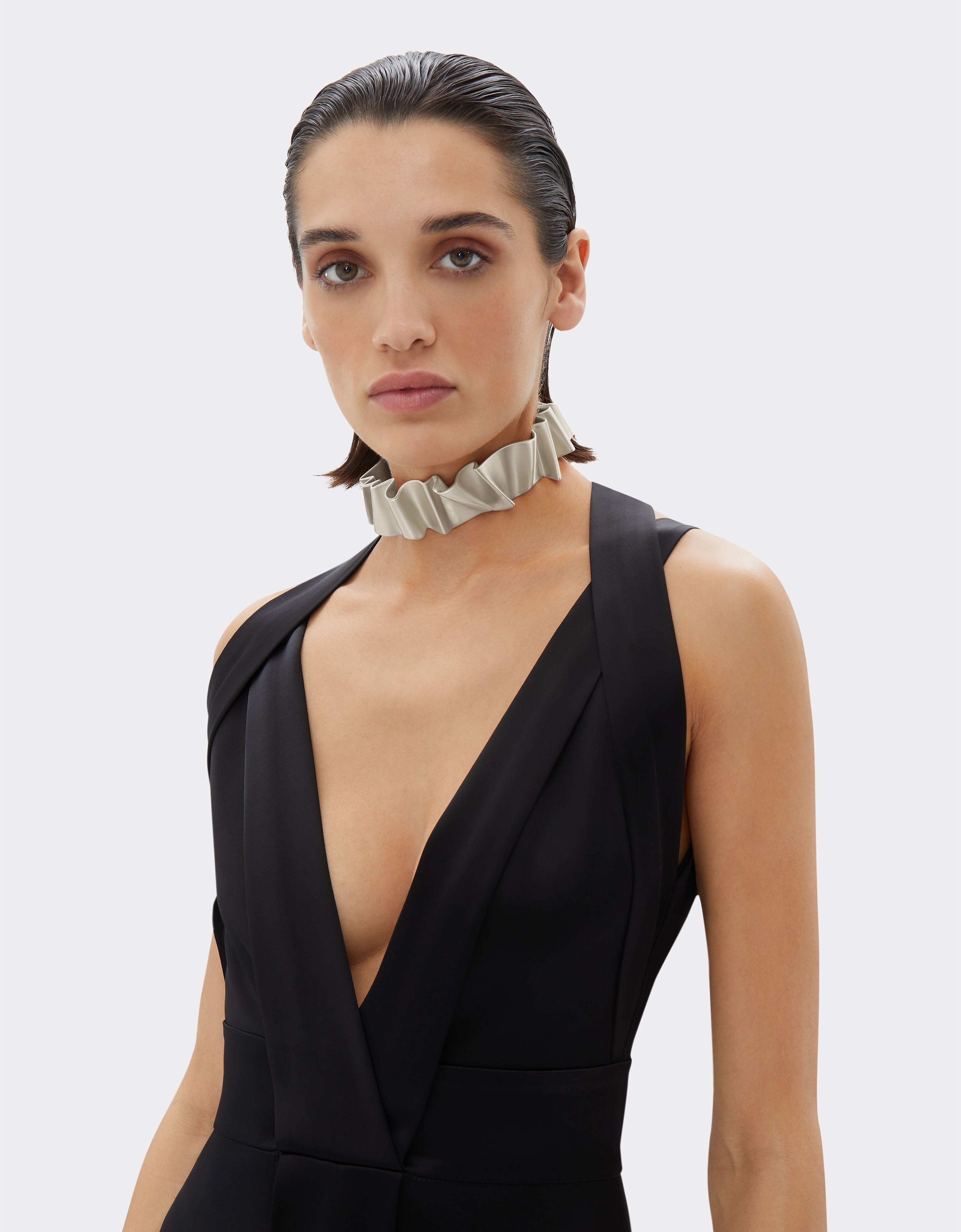 Ferrari Brass choker with satin palladium finish None 22241f