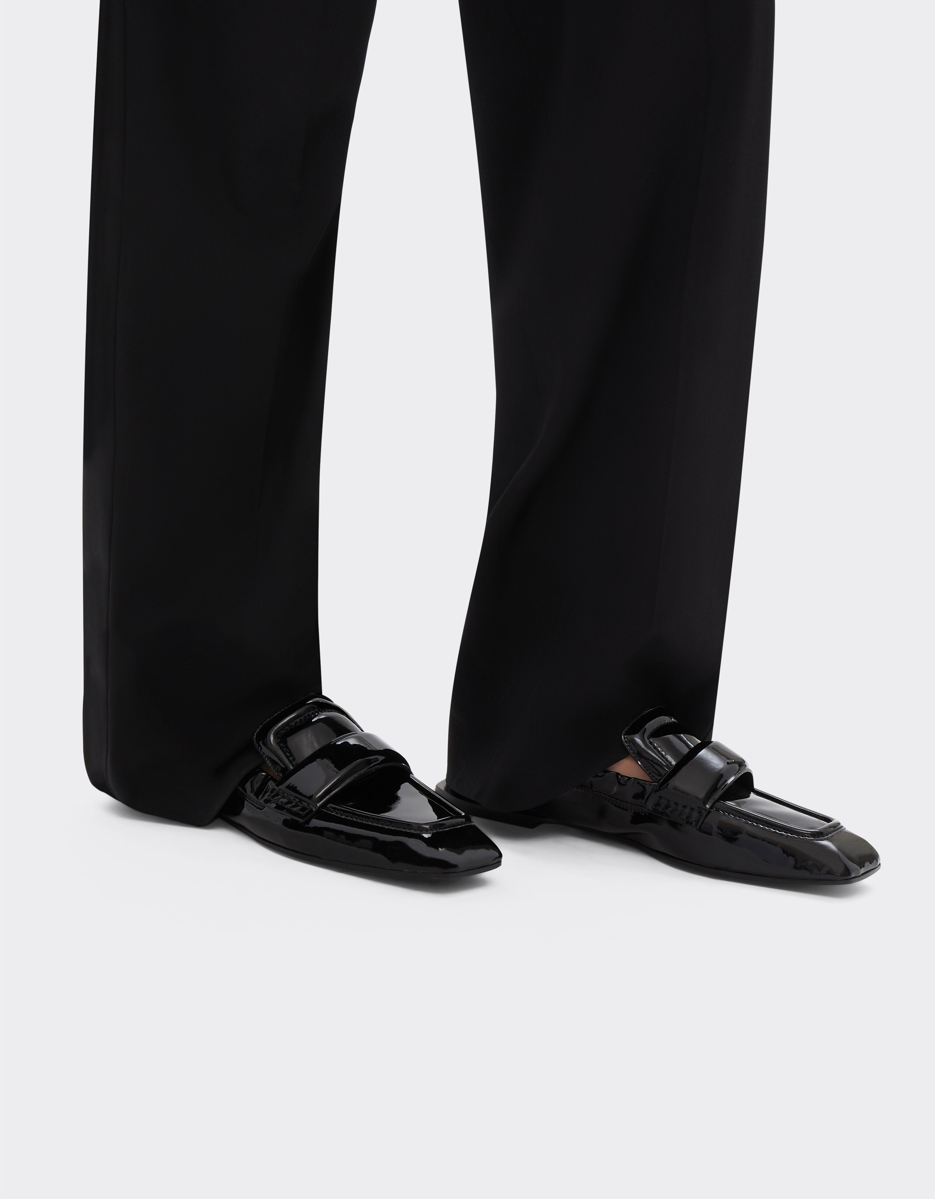 Ferrari Loafer in patent leather Black 22022f