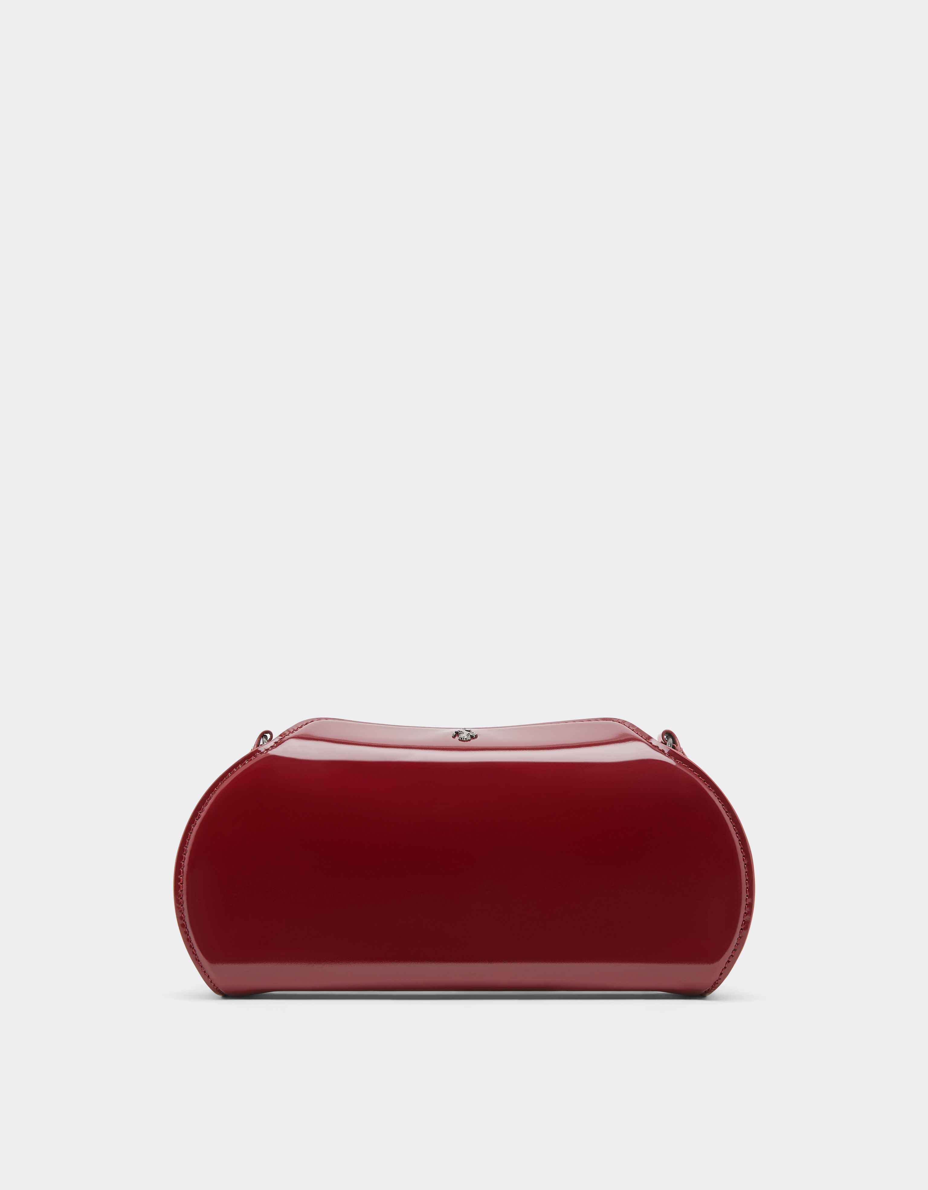 Ferrari Ferrari Dino leather wallet with shoulder strap Cherry 49275f