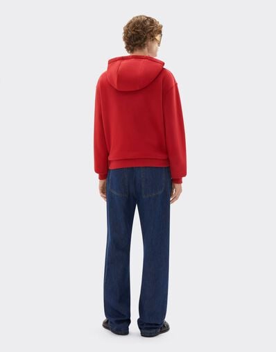 Ferrari Ferrari cotton sweatshirt for the 2026 Monaco Grand Prix Rosso Magma CJMSW0051JCO0057f