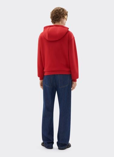 Ferrari-Sweatshirt aus Baumwolle für den GP von Monaco 2026 Ferrari Ferrari-Sweatshirt aus Baumwolle für den GP von Monaco 2026 Rosso Magma CJMSW0051JCO0057f