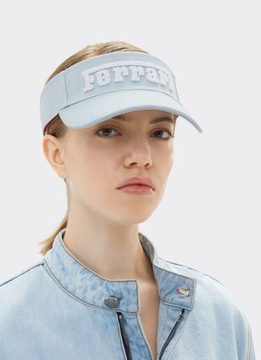 Ferrari x Charles Leclerc denim visor Ferrari Ferrari x Charles Leclerc denim visor Steel Blue 49188f