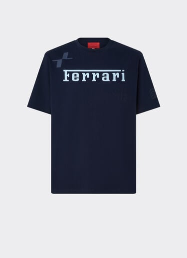 Ferrari x Charles Leclerc T-shirt with Ferrari logo Ferrari Ferrari x Charles Leclerc T-shirt with Ferrari logo Navy 22293f