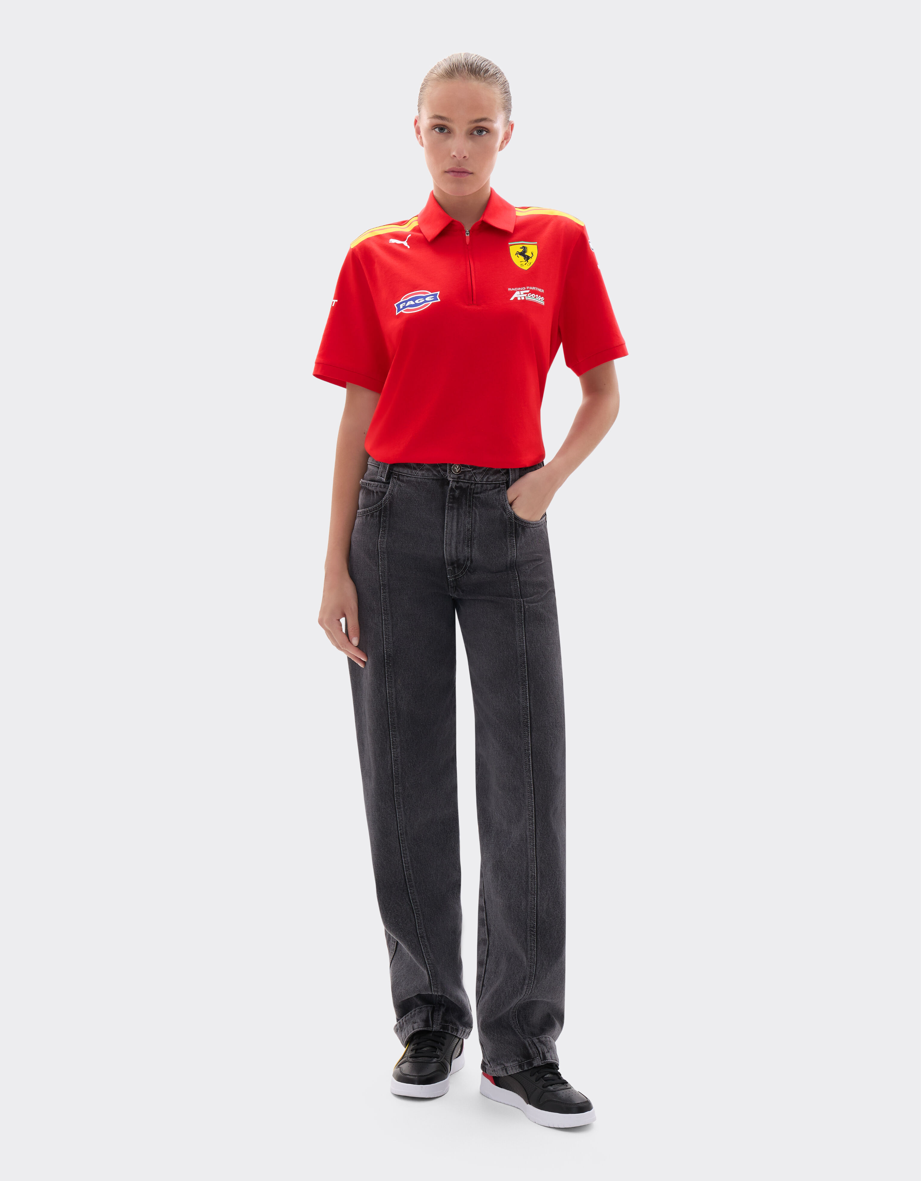 フェラーリ®: 本格的な F1 ポロシャツ | フェラーリ® ストア