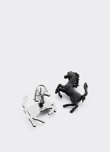 Prancing Horse earrings Ferrari Prancing Horse earrings Charcoal 20014f
