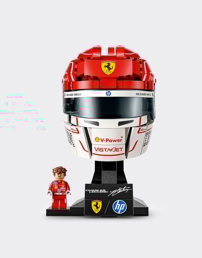 Ferrari Set espositivo LEGO® Editions Scuderia Ferrari HP Casco e minifigure Charles Leclerc  LA0MTf