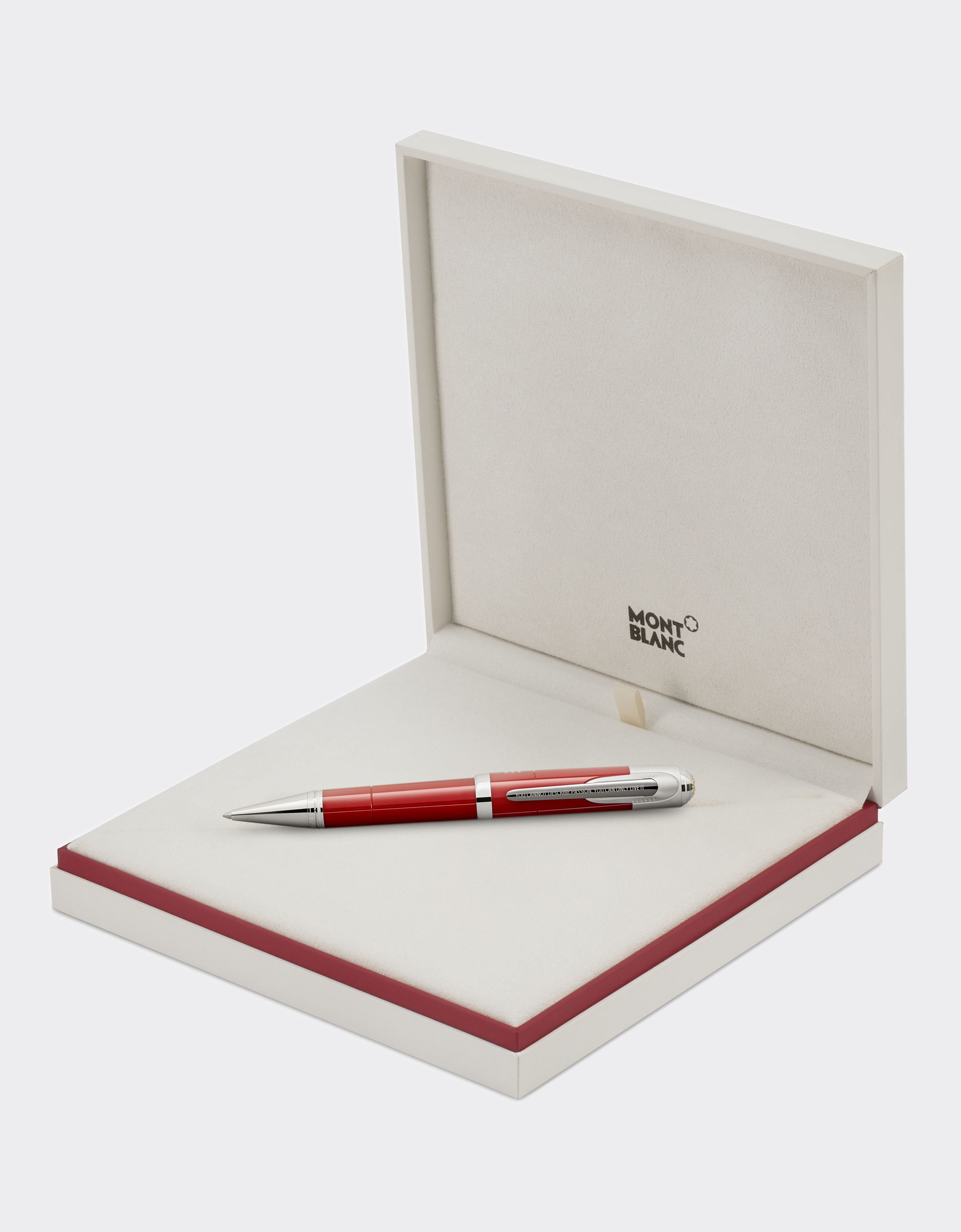 Ferrari Montblanc Great Characters Enzo Ferrari Special Edition ballpoint pen Red F0432f