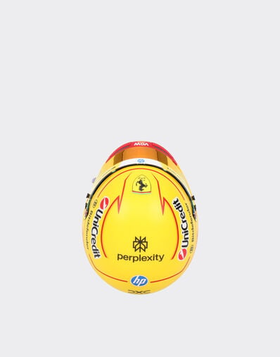 Ferrari 2025 Lewis Hamilton mini helmet in 1:2 scale MULTICOLOUR LA07Pf