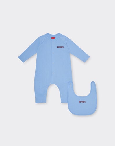 Ferrari Newborn set with Ferrari logo Oxford Blue 50813fB