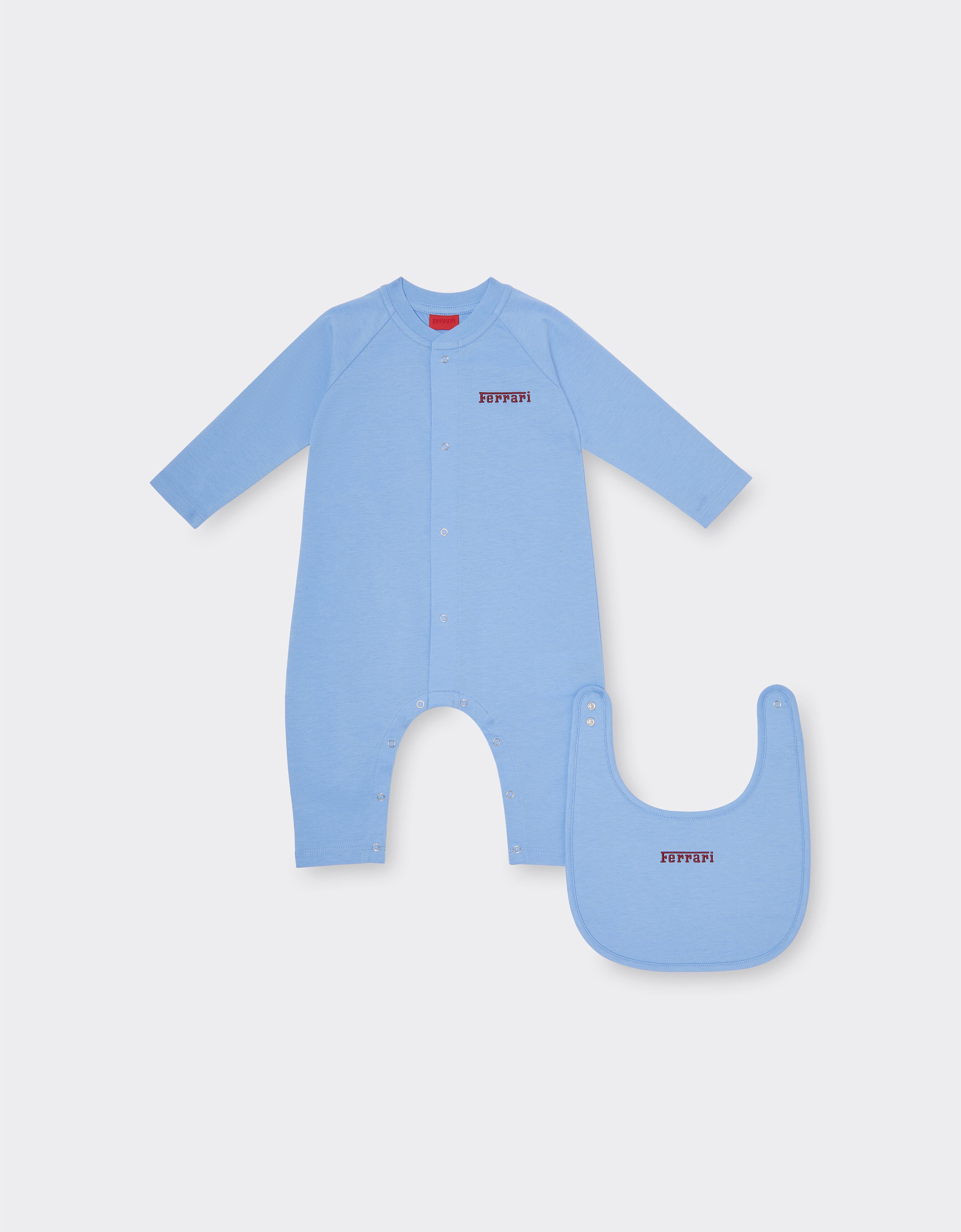 Ferrari Newborn set with Ferrari logo Oxford Blue 50813fB