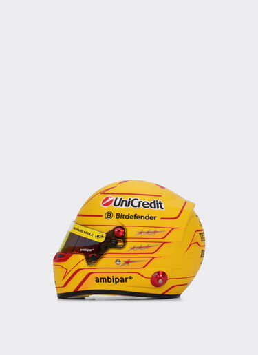 Ferrari 2025 Lewis Hamilton mini helmet in 1:2 scale MULTICOLOUR LA07Pf