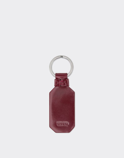 Ferrari Leather keychain with prancing horse Cherry 49240f