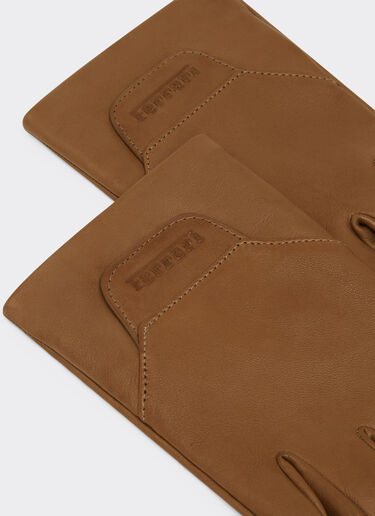 Fingerless nappa gloves Ferrari Fingerless nappa gloves Jute 49850f