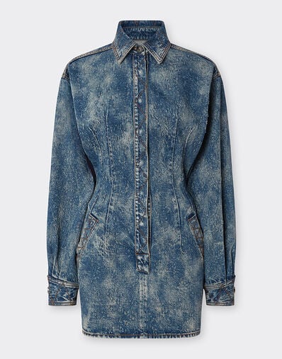 Ferrari Abito in denim agugliato e lavato Denim 22504f