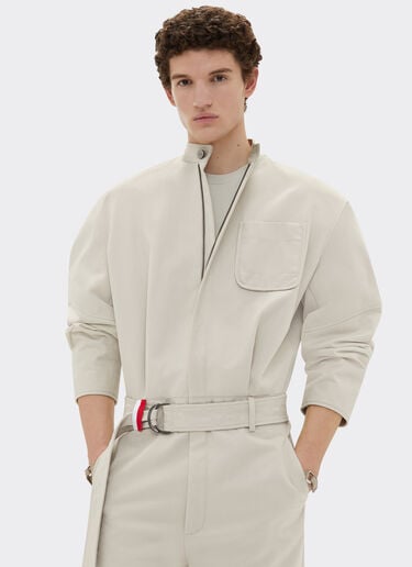 Jumpsuit in cotone Ferrari x Charles Leclerc Ferrari Jumpsuit in cotone Ferrari x Charles Leclerc Ecru 22258f