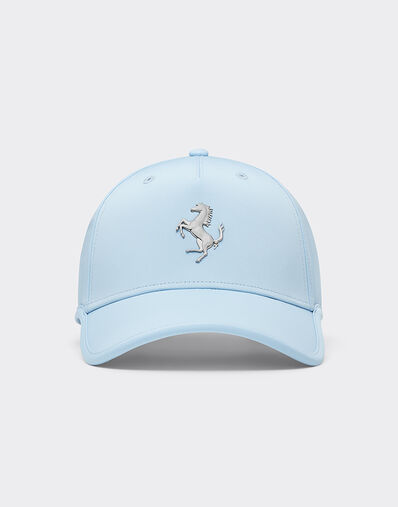 Ferrari Baseball cap with metal Prancing Horse Steel Blue 20815f