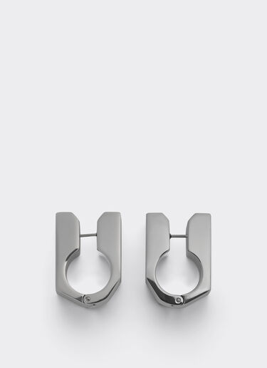 Pendientes de metal texturizado Ferrari Pendientes de metal texturizado Cromo Lucido 51342f