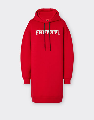 Ferrari Cotton sweatshirt dress with Ferrari logo Navy 21996f