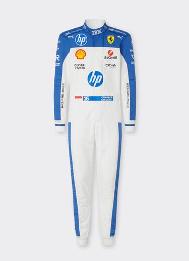 Puma for Scuderia Ferrari Charles Leclerc racing suit Ferrari Puma for Scuderia Ferrari Charles Leclerc racing suit Optical White LA090f
