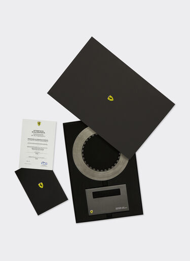 Ferrari Original SF90 race car brake disc at Austrian GP 2019 Black 48174f