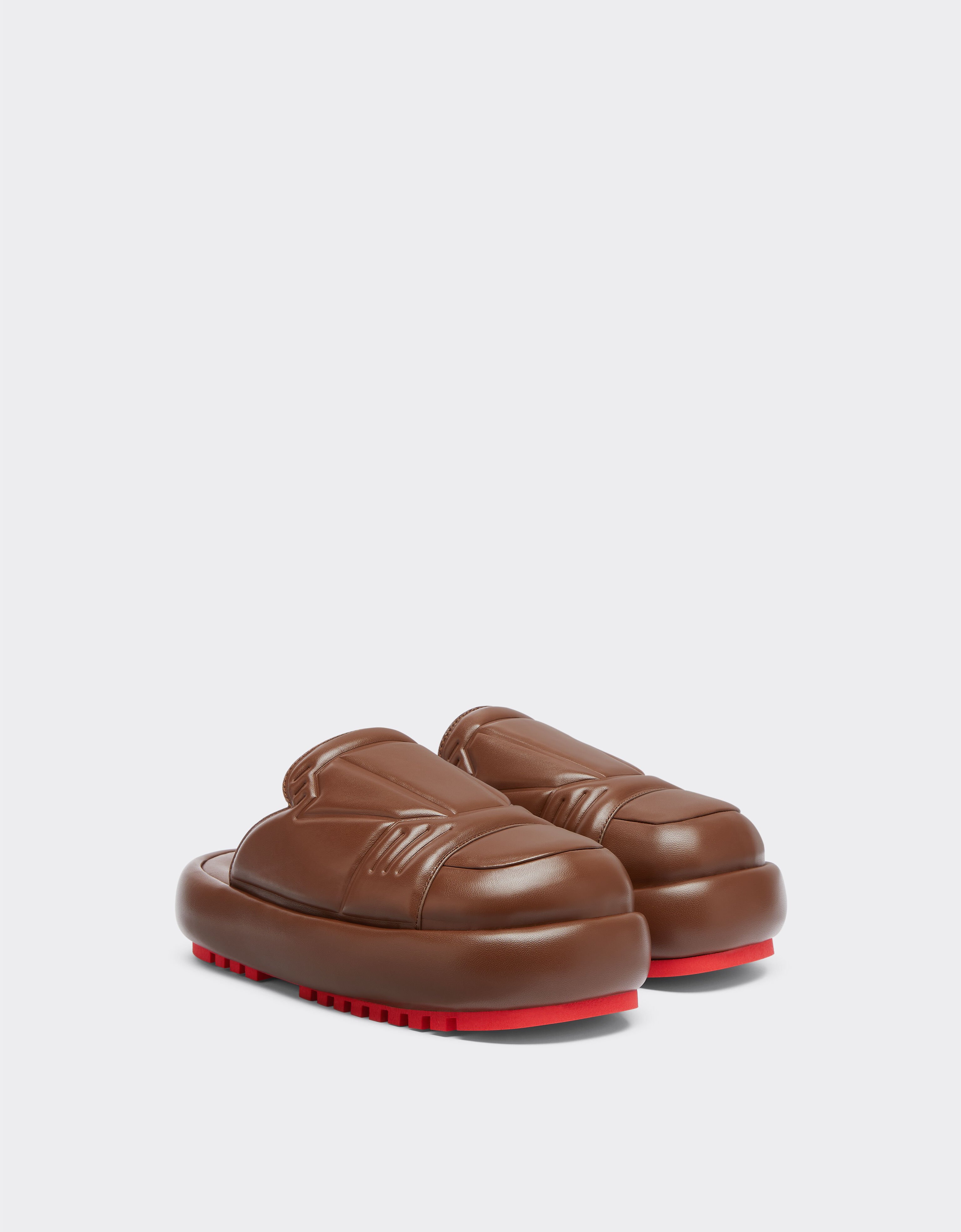 Ferrari Slipper sandal in nappa Cuero 21461f