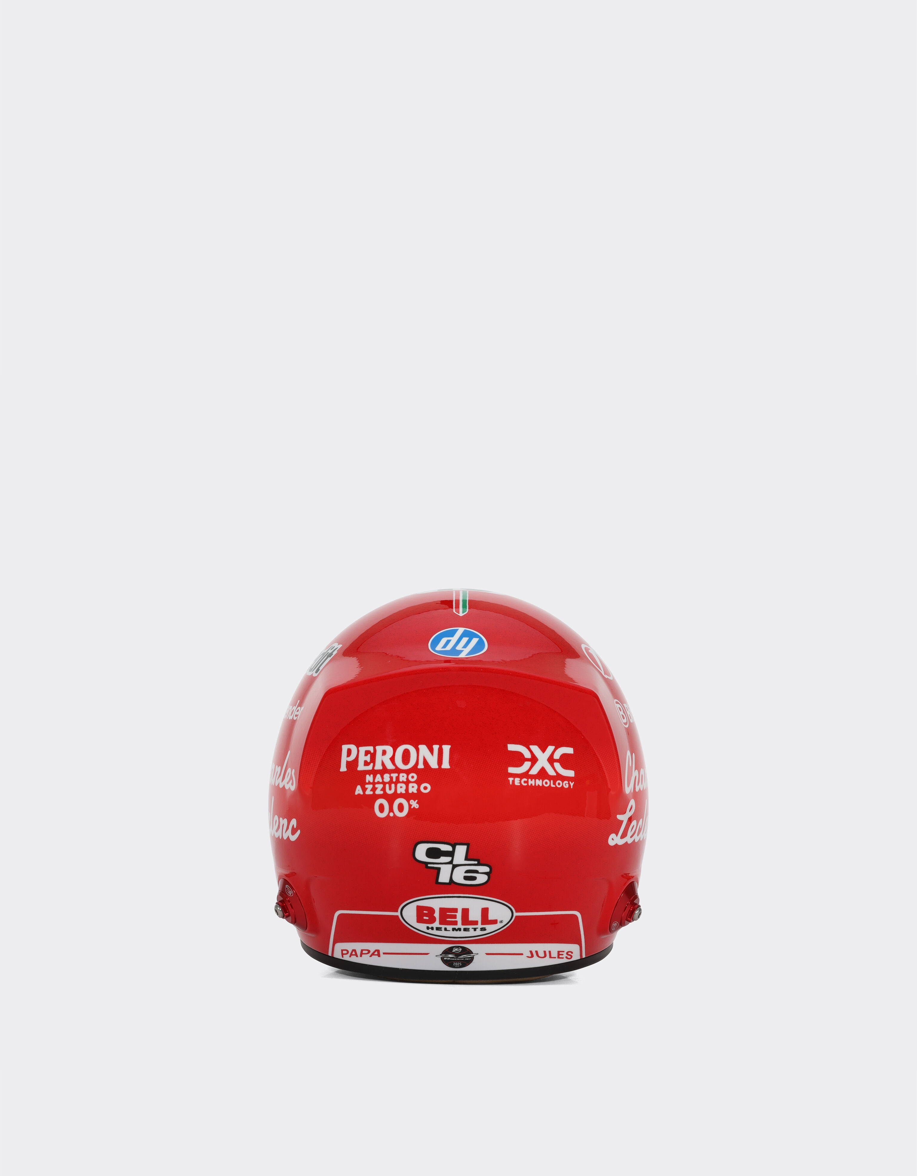 Ferrari Leclerc Monza mini helmet in 1:2 scale - 2025 Special Edition MULTICOLORE LA07Vf