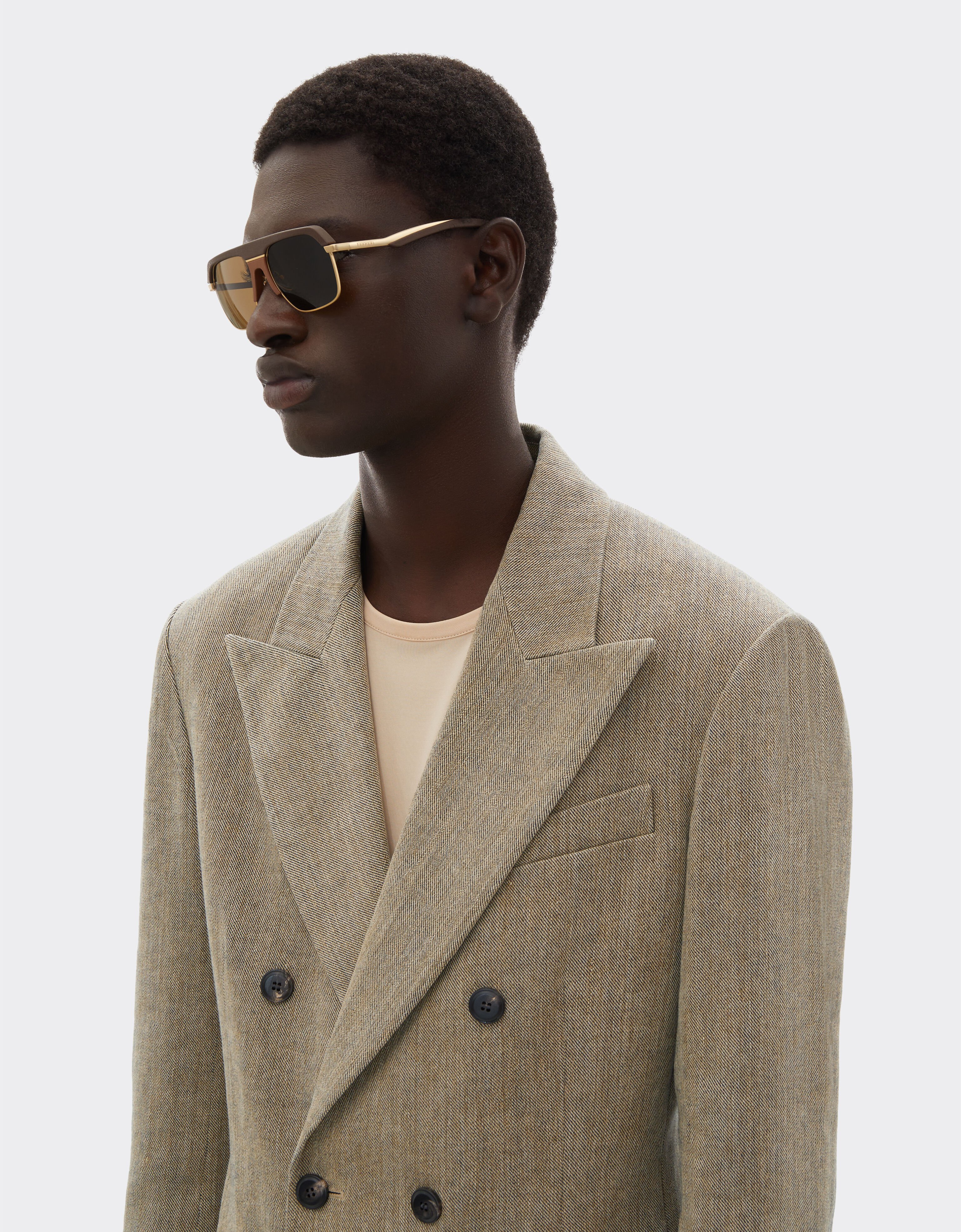 Ferrari Délavé twill blazer Khaki Green 50047f