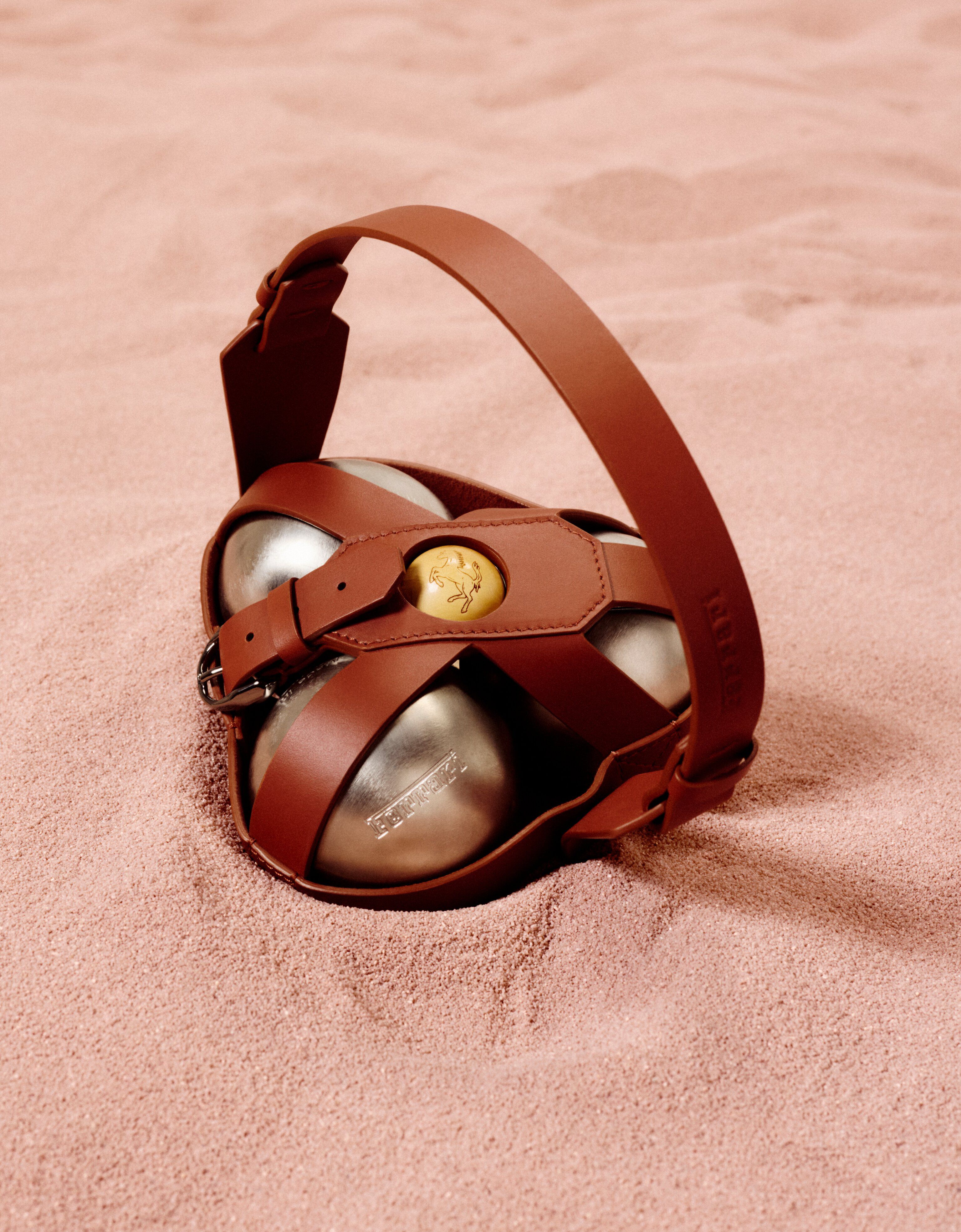 Ferrari Leather pétanque set Hide 50970f