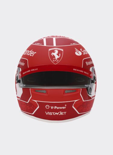 Ferrari Mini casque 2023 Charles Leclerc à l’échelle 1/2 - Las Vegas Special Edition Rouge F0903f