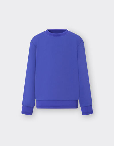 Ferrari Cotton jumper with 3D taping Navy 22763fK