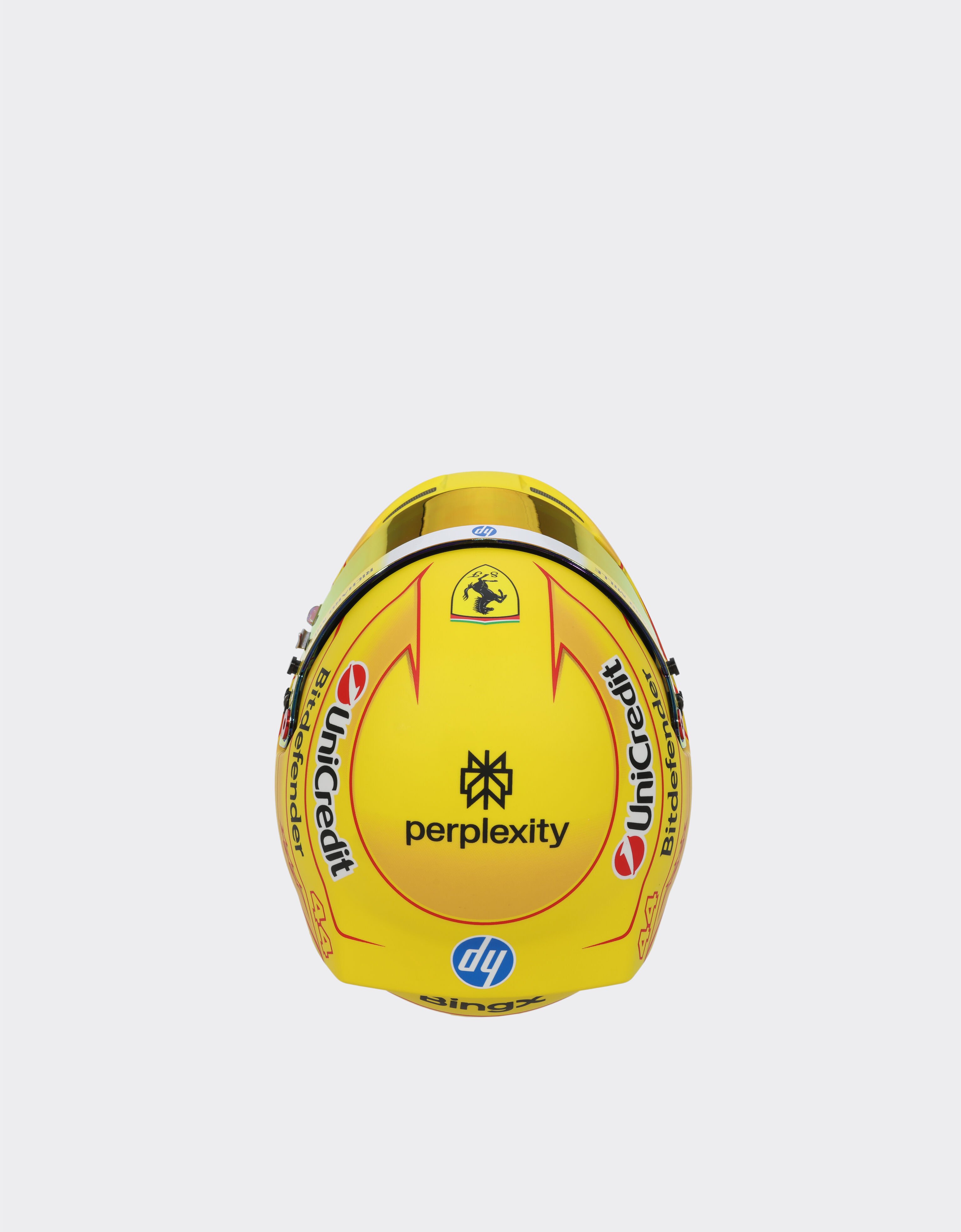 Ferrari Hamilton Replica 2026 mini helmet in 1:2 scale Multicolore LA0IHf