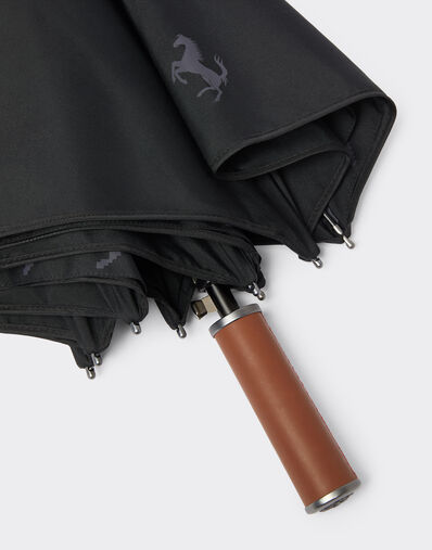Ferrari Umbrella with Cavallino Pixel motif Black 20382f